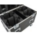 ROADINGER Flightcase HIGHLINE 4x LED IP TMH-H420 WASH