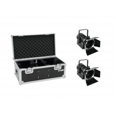 EUROLITE Set 2x LED THA-40PC sw + Case