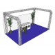 ALUTRUSS Traversenset QUADLOCK 6082R U-Form 7x4x3,5m (BxTxH)