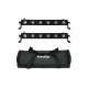 EUROLITE Set 2x LED BAR-6 QCL RGBW + Soft-Bag