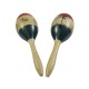 DIMAVERY Maracas Jamaika, Holz 2x