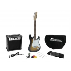 DIMAVERY EGS-1 E-Gitarren-Set, sunburst