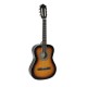 DIMAVERY AC-303 Klassikgitarre 3/4 sunburst