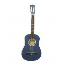 DIMAVERY AC-303 Klassikgitarre 1/2, blau