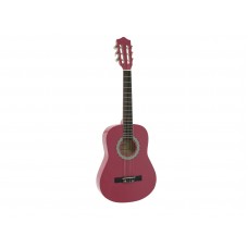 DIMAVERY AC-303 Klassikgitarre 1/2, pink