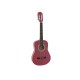 DIMAVERY AC-303 Klassikgitarre 1/2, pink