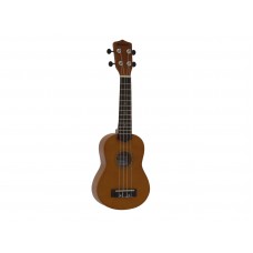 DIMAVERY UK-200 Ukulele, Sopran, braun