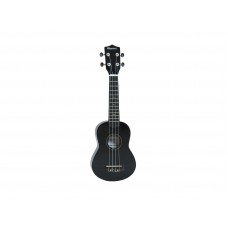 DIMAVERY UK-200 Ukulele, Sopran, schwarz