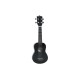 DIMAVERY UK-200 Ukulele, Sopran, schwarz