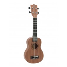 DIMAVERY UK-400 Ukulele Sopran  Zoll Basswood Zoll