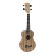 DIMAVERY UK-400 Ukulele Sopran  Zoll Zebrawood Zoll