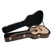 DIMAVERY Form-Case Western-Gitarre, braun