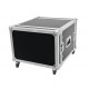 ROADINGER Rack PRO 8HE 45cm mit Rollen