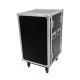 ROADINGER Rack PRO 18HE 45cm mit Rollen