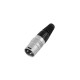 HICON XLR Stecker 3pol HI-X3CM