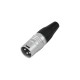 HICON XLR Stecker 3pol HI-X3CM-V