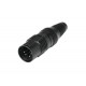 HICON XLR Stecker 4pol HI-X4CM-G