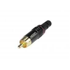 HICON Cinch Stecker HI-CM06-RED