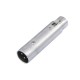 OMNITRONIC Adapter 3pol XLR(M)/5pol XLR(F)