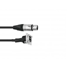 PSSO Patch Kabel XLR(F)/XLR(M) EB 1m sw