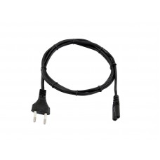OMNITRONIC Euro Netzkabel 3m sw