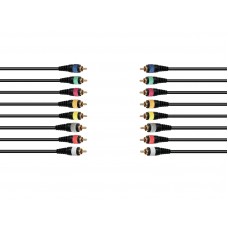 OMNITRONIC Snake-Kabel 8xCinch/8xCinch 15m