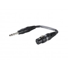 SOMMER CABLE Adapterkabel XLR(F)/Klinke stereo 0,15m