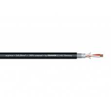 SOMMER CABLE Mikrofonkabel 2x0,50 100m sw SC-Primus FRNC