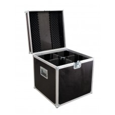 ROADINGER Flightcase 4x PAR-64 Spot lang