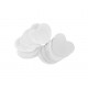 TCM FX Slowfall Konfetti Herzen 55x55mm, weiß, 1kg