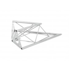 DECOTRUSS SAC-19 Ecke 2-Weg 45° silber