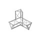 DECOTRUSS SAL-31 Ecke 3-Weg /\ rechts sil