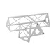 DECOTRUSS SAT-43 4-Weg-Stück /\ silber