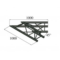 ALUTRUSS TRILOCK S-PAC 19 2-Weg-Ecke 45° schwarz