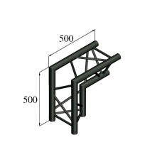 ALUTRUSS TRILOCK S-PAC 25 2-Weg-Ecke 90°\/ schwarz