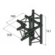 ALUTRUSS TRILOCK S-PAC-44 4-Weg-Stück \/ links