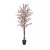 EUROPALMS Kirschbaum mit 3 Stämmen, Kunstpflanze, rose, 150 cm