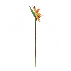 EUROPALMS Paradiesvogel-Blume, Kunstpflanze, orange, 95cm