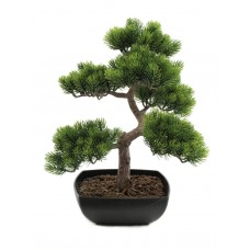 EUROPALMS Bonsai-Pinie, Kunstpflanze, 50cm