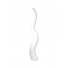 EUROPALMS Designvase WAVE-100, weiß