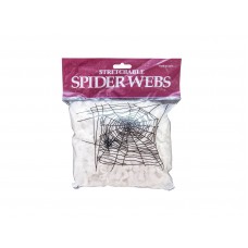 EUROPALMS Halloween Spinnennetz weiß 50g