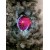 EUROPALMS LED Snowball 8cm, rosa 5x