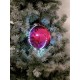 EUROPALMS LED Snowball 8cm, rosa 5x