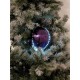 EUROPALMS LED Snowball 8cm, lila 5x