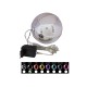 EUROPALMS LED Snowball 15cm, schwarz