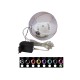 EUROPALMS LED Snowball 15cm, rosa