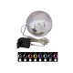 EUROPALMS LED Snowball 15cm, dunkelblau