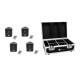 EUROLITE Set 4x AKKU TL-3 TCL QuickDMX + Case mit Ladefunktion