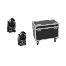 FUTURELIGHT Set 2x DMH-80 LED Spot + Case