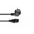 OMNITRONIC Kaltgeräte Netzkabel 3x1,0 3m sw